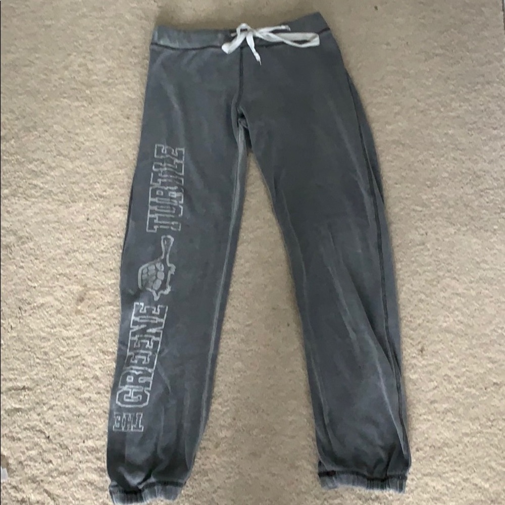 grey joggers